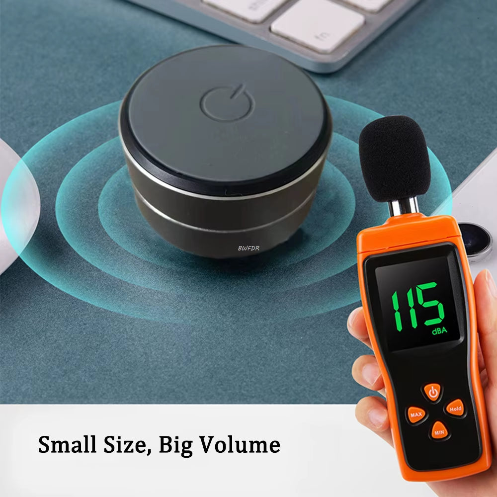 Mini Bone Conduction Speaker Vibration Stereo Audio TWS Wireless Bluetooth Speakers Portable Resonance Speaker Dropshipping